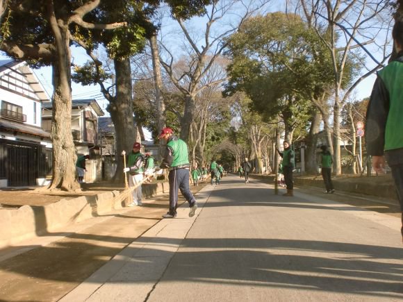 氷川参道をまもっていきます