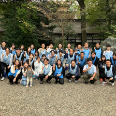 【令和6年10月度の神社清掃を行いました】